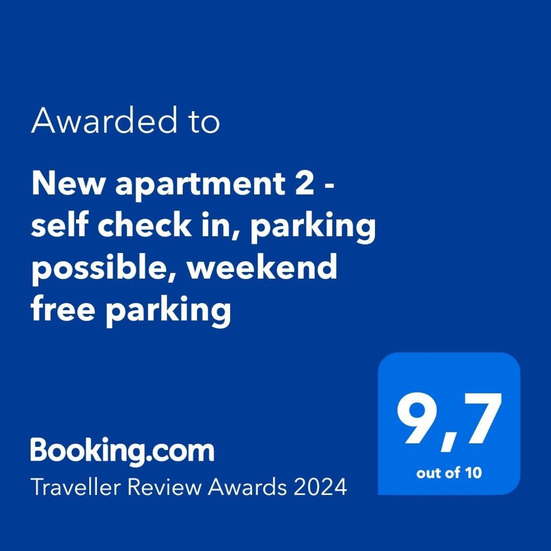 New Studio 3 - Self Check In, Parking Possible, Weekend Free Parking Pozsony Kültér fotó